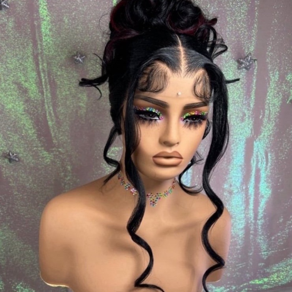 Elegant Black Hair Wig for Women
